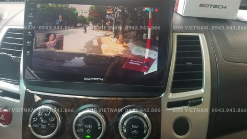 Màn hình DVD Android xe Mitsubishi Pajero Sport 2011 - 2017 | Gotech GT8 